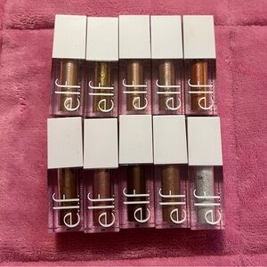 Set of 10 Elf Metallic Eyeshadows
